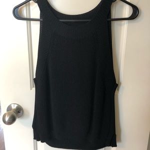 Black Sweater Tank